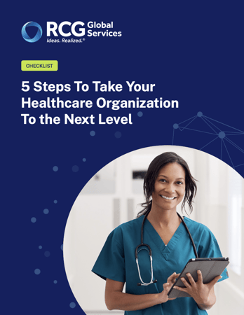 Checklist Thumbnail | 5 Steps To Take Your Healthcare Organization To the Next Level