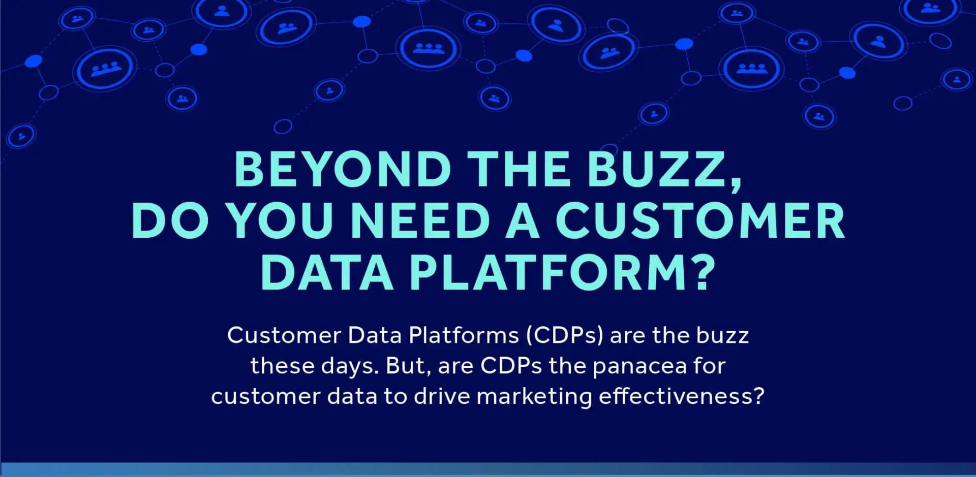 Beyond the Buzz, Do You Need A Customer Data Platform